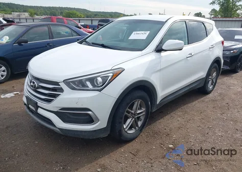 2018 Hyundai Santa Fe Sport 2.4L from USA, damaged, VIN 5NMZTDLB0JH089802